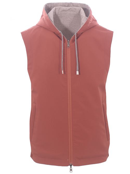 gilet reversibile in tecno cashemere e nylon GENT'L MILANO | RICK02-07